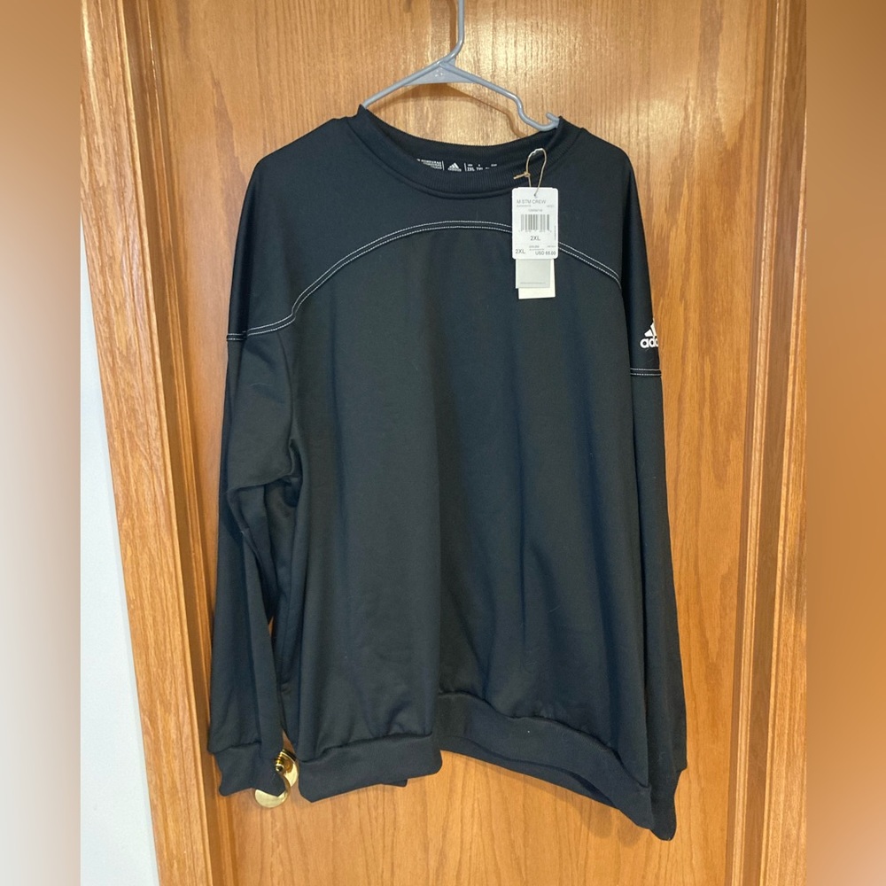 2XL adidas crewneck sweatshirt